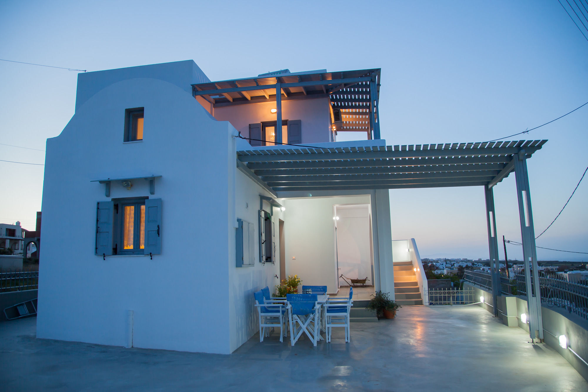 Villa Aelia Santorini Vóthon Esterno foto