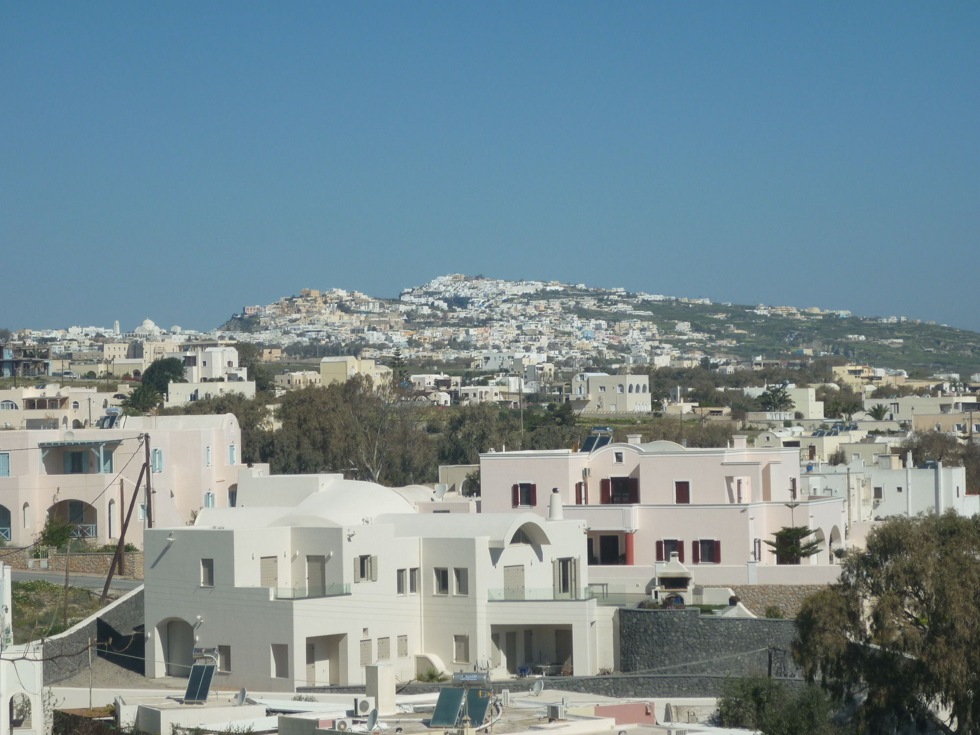 Villa Aelia Santorini Vóthon Esterno foto